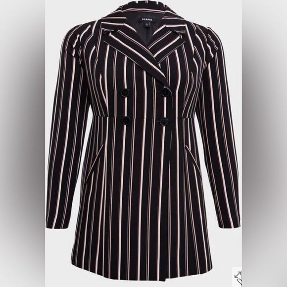 Size 1 Twill Aline trench coat/jacket (worn once) - Picture 5 of 13